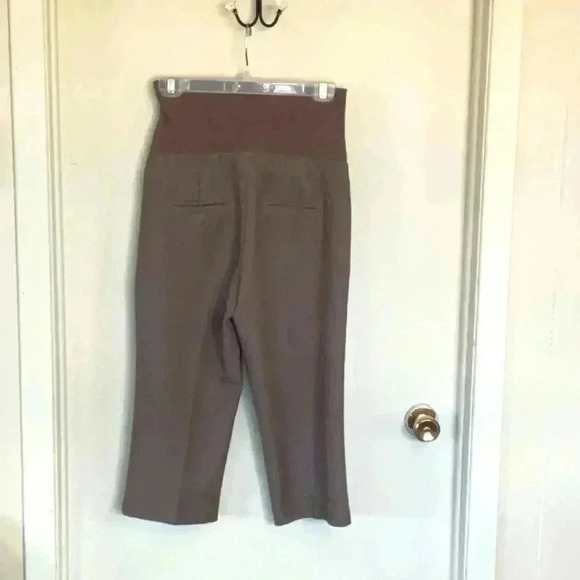 THYME Maternity Capri Wide Leg Pants  Size Small - Picture 2 of 3